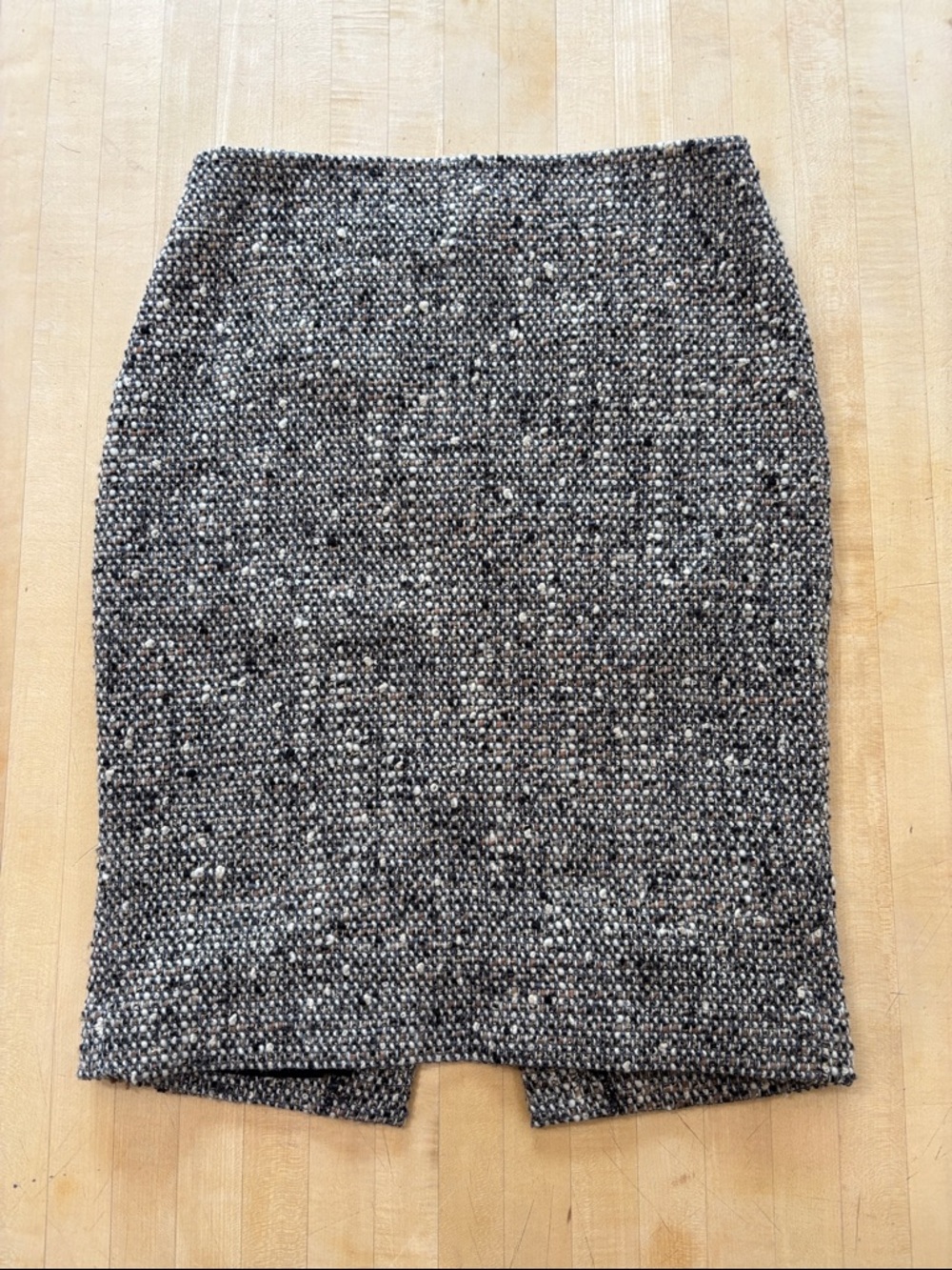 St. John Couture Women’s Size 2 Tweed Pencil‎ Skirt Wool Silk